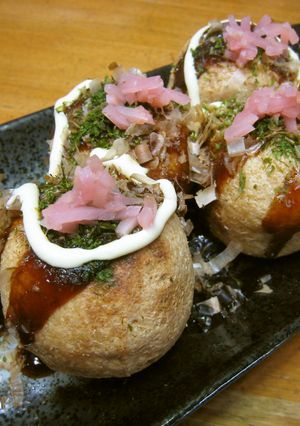 〇まんまるがんも〇 たこ焼き風-レシピのメイン写真