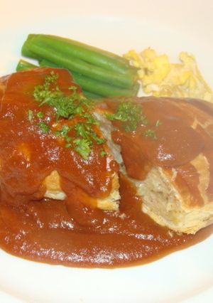 ハンバーグ・パイ-レシピのメイン写真