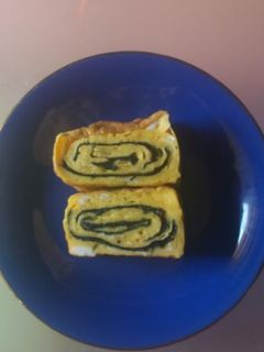 韓国海苔の玉子焼き-レシピのメイン写真