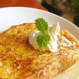 フレンチトーストをギリシャヨーグルトで