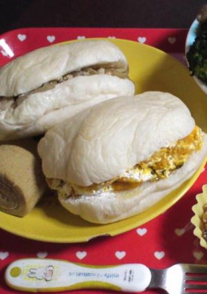 そぼろゴボウ美味サンド～☆-レシピのメイン写真