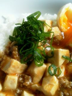 麻婆豆腐の素で作る、本格麻婆丼-レシピのメイン写真