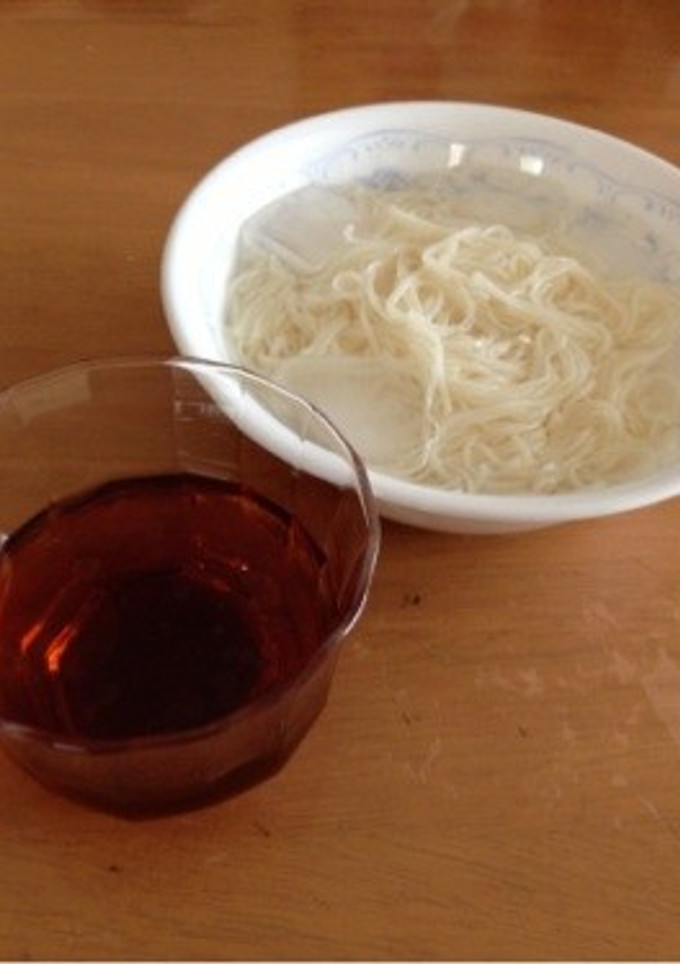 まさかの工程1簡単一手間素麺のつゆ☆彡-レシピのメイン写真