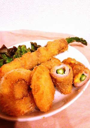 アスパラ豚巻チーズフライ-レシピのメイン写真