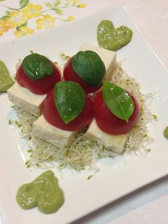 塩麹豆腐のカプレーゼ-レシピのメイン写真