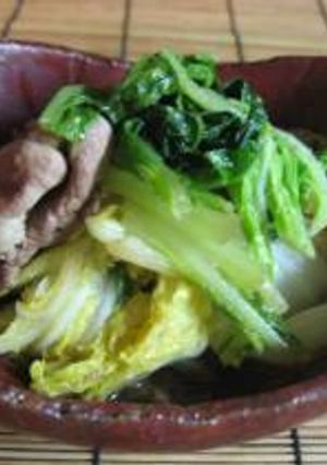 豚肉と白菜のささっと煮-レシピのメイン写真