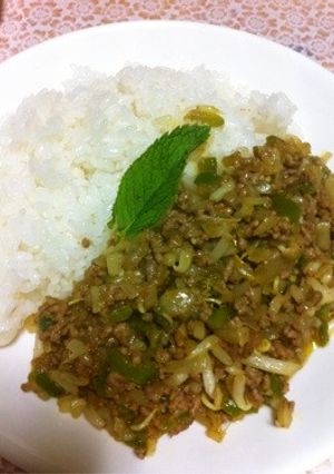 シャキシャキの食感が美味しいドライカレー-レシピのメイン写真