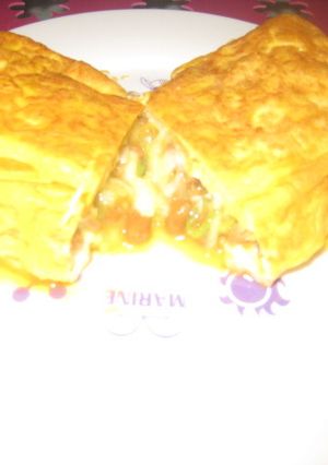 納豆チーズのオムレツ-レシピのメイン写真