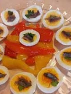 ゆでたまごのアンチョビのせ-レシピのメイン写真