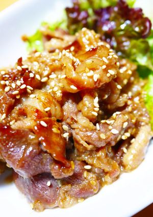 BBQにも★特製だれ漬け！豚こま焼肉-レシピのメイン写真