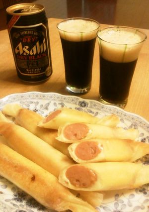 ビールに合う！ウインナーチーズロール-レシピのメイン写真
