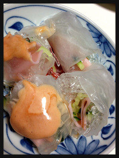 海藻麺生春巻き♡こども用-レシピのメイン写真