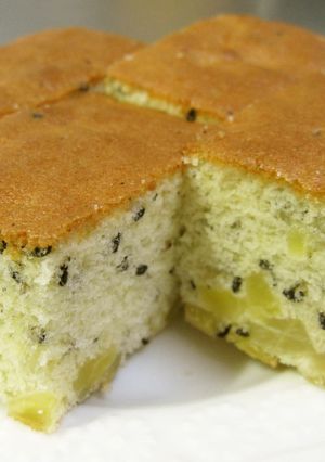 黒ごまろんケーキ-レシピのメイン写真