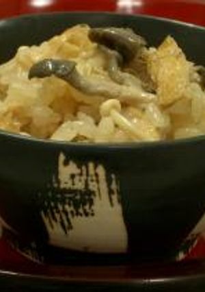 きのこの炊き込みご飯-レシピのメイン写真
