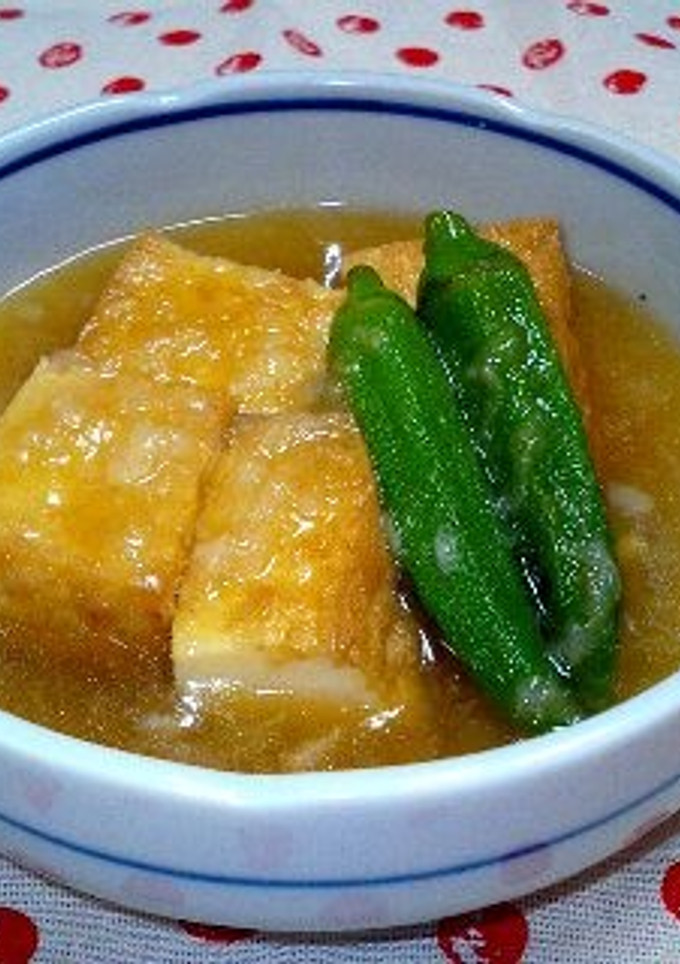 厚揚げ！揚げだし豆腐風みぞれ煮♡-レシピのメイン写真