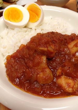 スパイシートマトチキンカレー-レシピのメイン写真