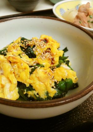 ＊焼き鳥のタレで＊ニラと卵の炒め物＊-レシピのメイン写真