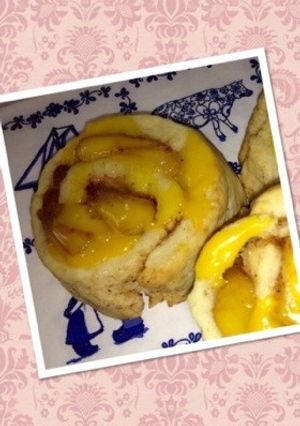 アップルバターのシナモンロール-レシピのメイン写真