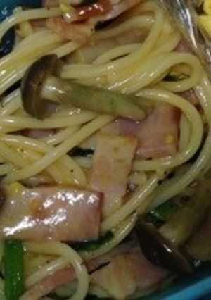 お弁当簡単カルボナーラ風クリームパスタ♡-レシピのメイン写真