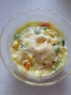 3分でできるベジタブル目玉焼き-レシピのメイン写真