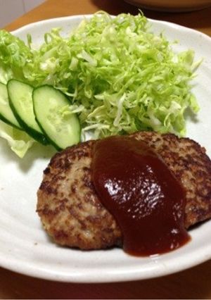 豆腐とマヨでふわふわ♡ハンバーグ-レシピのメイン写真