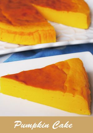 ミキサーで簡単★かぼちゃケーキ-レシピのメイン写真