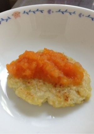 離乳食に☆卵なし豆腐ハンバーグ☆-レシピのメイン写真