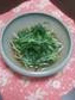 水菜のおしたし-レシピのメイン写真