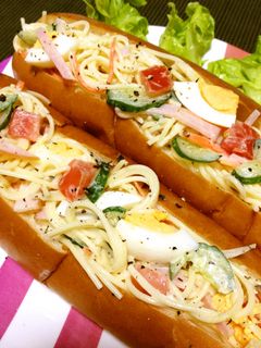 ごちそうスパサラ♪-レシピのメイン写真