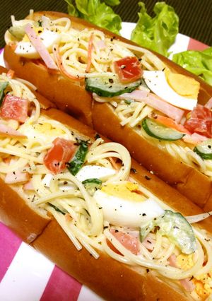 ごちそうスパサラ♪-レシピのメイン写真