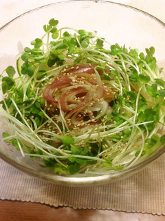 簡単*香味野菜のさっぱり梅ジソサラダ-レシピのメイン写真