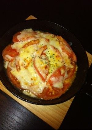 ＊ズボラ＊トマトチーズ鉄板-レシピのメイン写真