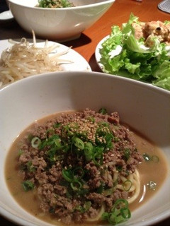 ひとりランチ おうちで担々麺-レシピのメイン写真