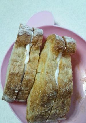 カッテージチーズバケットサンド-レシピのメイン写真