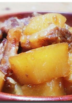 圧力鍋で豚バラ軟骨と大根のこっくり煮-レシピのメイン写真