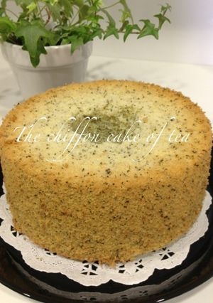 紅茶のシフォンケーキ-レシピのメイン写真