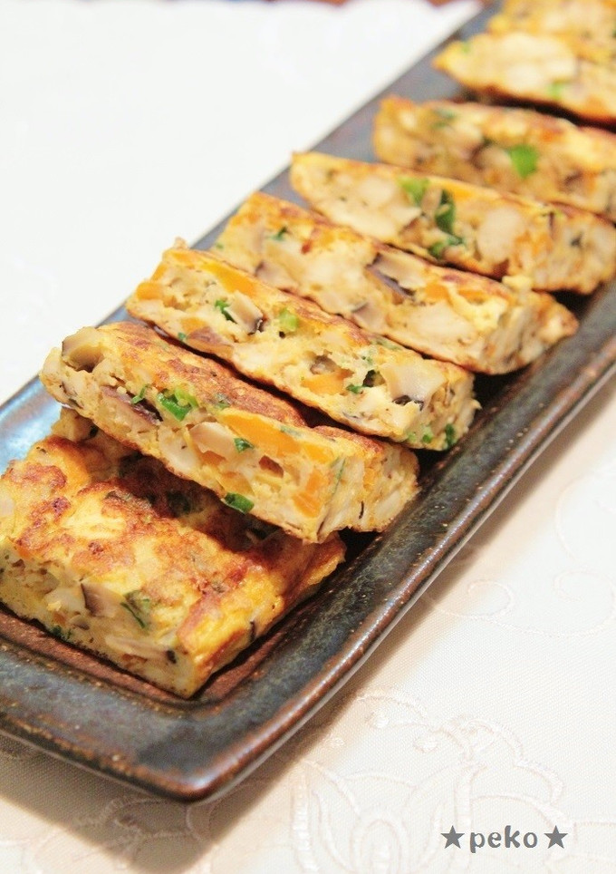玉子焼き器で簡単☆栄養たっぷり擬製豆腐☆-レシピのメイン写真