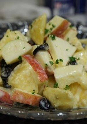 美肌をつくる＊りんごとさつまいものサラダ-レシピのメイン写真