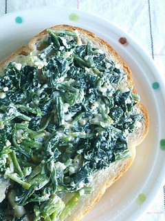 簡単♪塩麹・醤油麹でほうれん草サンド-レシピのメイン写真
