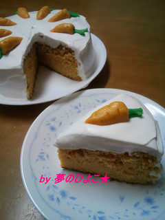 素朴な甘さ♪ニンジンケーキ-レシピのメイン写真
