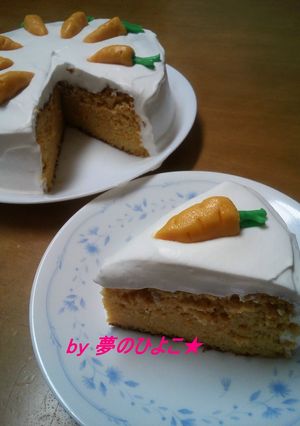 素朴な甘さ♪ニンジンケーキ-レシピのメイン写真
