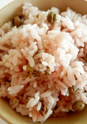 ツタンカーメンのエンドウ豆ごはん-レシピのメイン写真