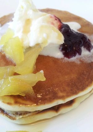 ふわっもちホットケーキ☆-レシピのメイン写真