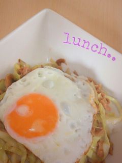 【ひとりランチ】甘辛キャベツナ丼-レシピのメイン写真