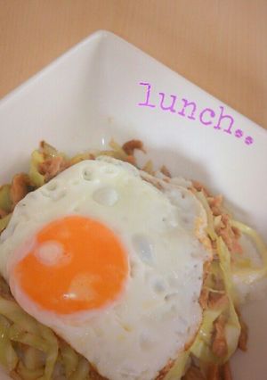 【ひとりランチ】甘辛キャベツナ丼-レシピのメイン写真
