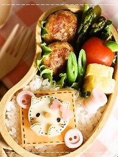 キャラ弁・ステッチが可愛い*キティちゃん-レシピのメイン写真