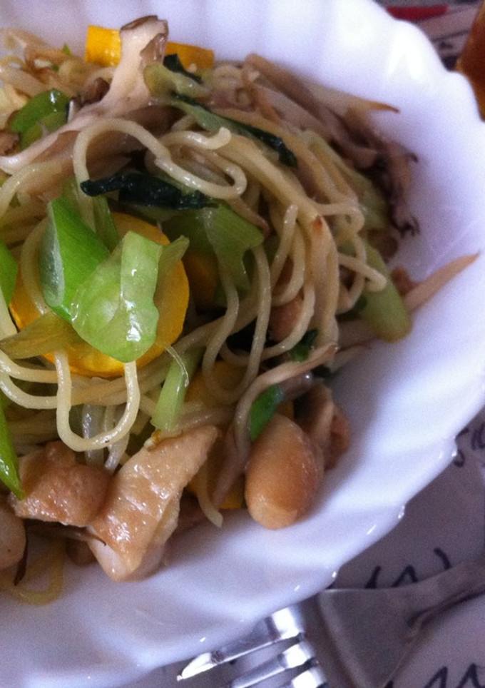 ダシダで簡単本格塩焼きそば!!-レシピのメイン写真