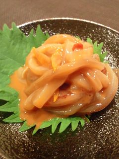 柚子風味のいかの塩辛-レシピのメイン写真