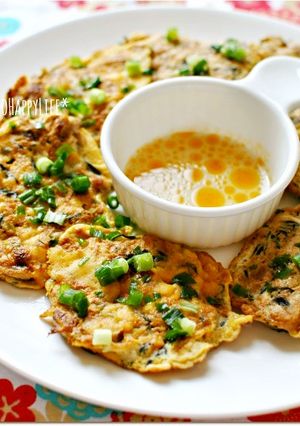 ☆栄養満点♪ふわふわ納豆ひじきおやき☆-レシピのメイン写真