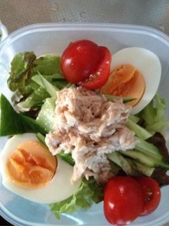 胡麻ドレ サラダうどん-レシピのメイン写真